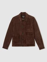 Reiss Wilstead Leather Jacket