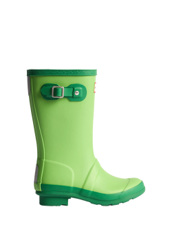 Hunter Junior Originals  Wellington Boots, Green