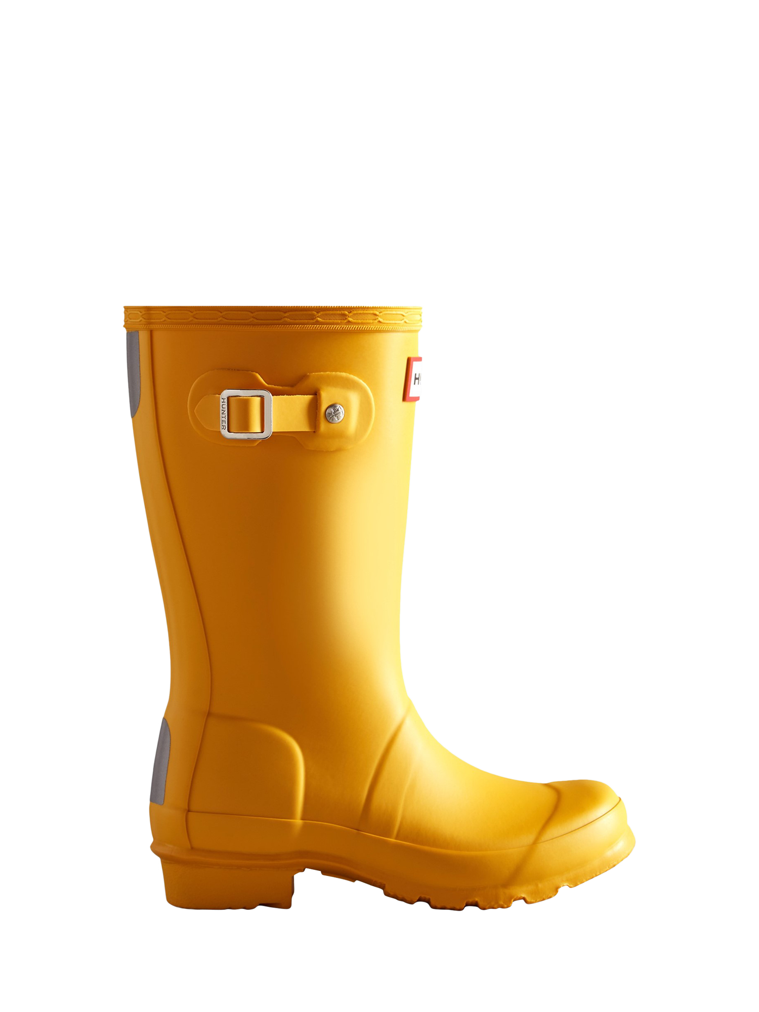 Product image 1 of 11, which shows Hunter Kids' Original Wellington Boots, Yellow, 12 Jnr