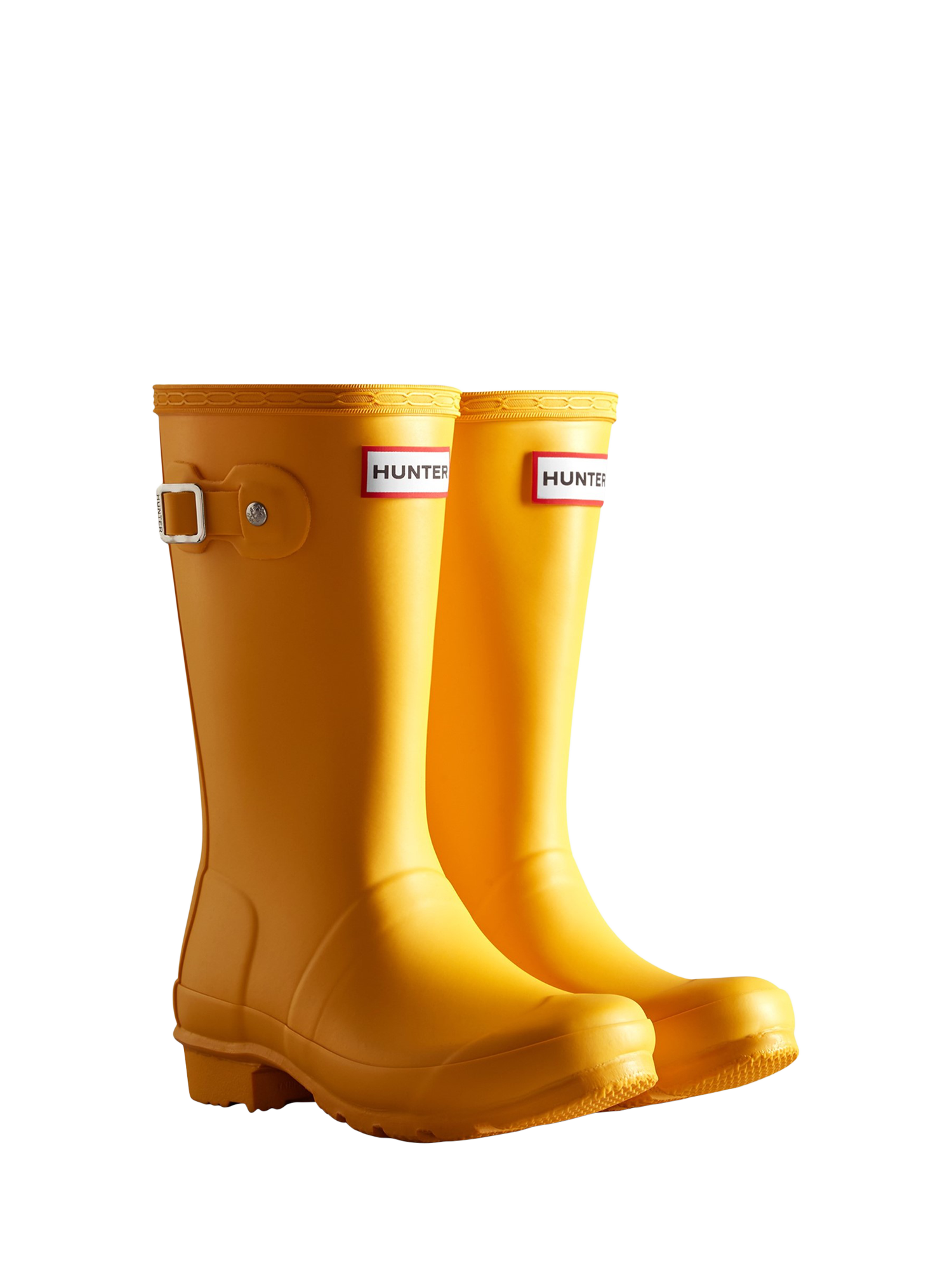 Product image 2 of 11, which shows Hunter Kids' Original Wellington Boots, Yellow, 12 Jnr