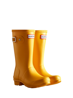 Hunter Junior Originals  Wellington Boots - view 2, Yellow