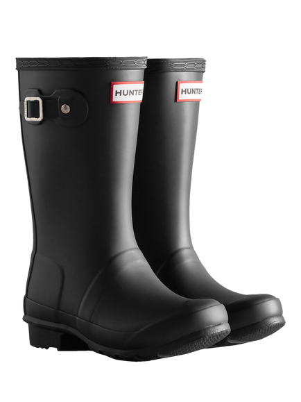 Hunter Junior Originals  Wellington Boots - view 2, Black