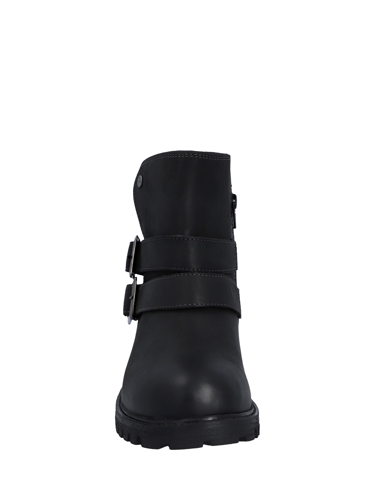 Product image 4 of 5, which shows Hunter Ness Leather Waterproof Ankle Boots, Black, 4