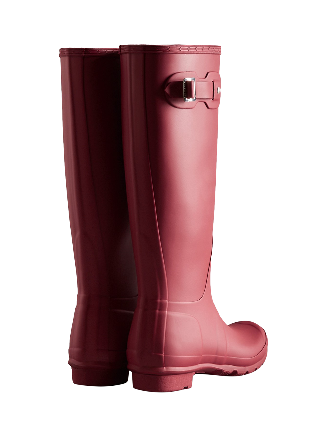 Product image 3 of 4, which shows Hunter Original Tall Wellington Boots, Merlot, 4