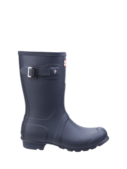 Hunter Original Short Wellington Boots, Navy