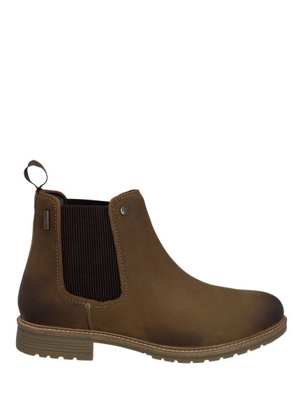 Hunter Jura Leather Dealer Ankle Boots, Dark Tan
