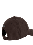 Hackett London Faux Suede Baseball Cap, Khaki