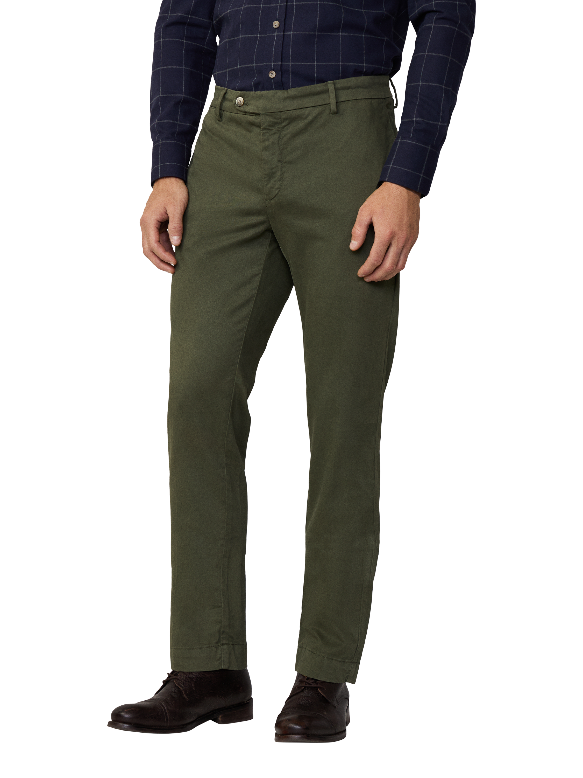 Product image 2 of 7, which shows Hackett London Slim Fit Chinos, Khaki, 36S