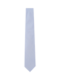Hackett London Silk & Cotton Blend Tie, Sky Blue