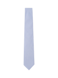 Hackett London Silk & Cotton Blend Tie, Sky Blue