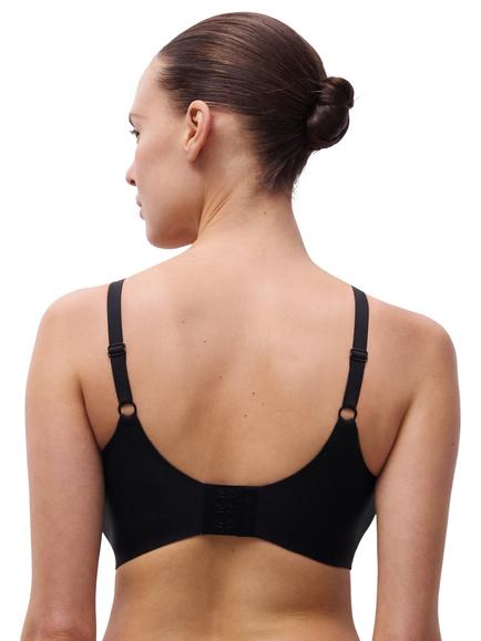 Chantelle Soft Stretch Power Non-Wired Support Bra - view 2, Black