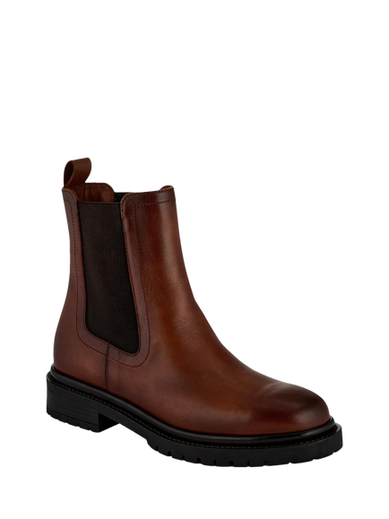 Jones Bootmaker Kefalonia Leather Chelsea Boots - view 2, Brown