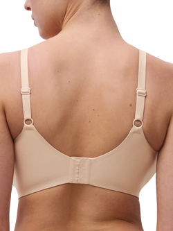 Chantelle Soft Stretch Power Non-Wired Support Bra - view 2, Golden Beige