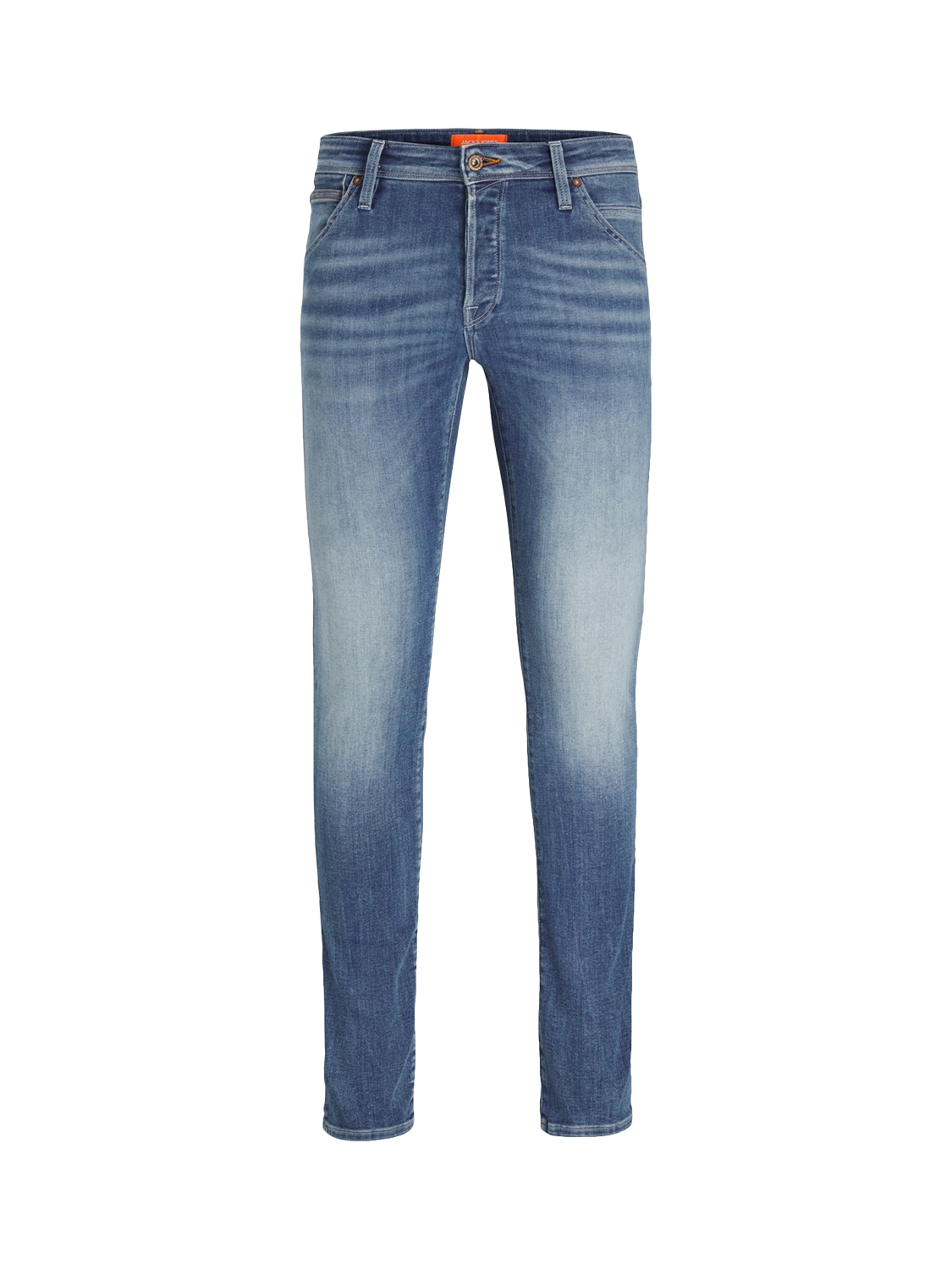 Product image 1 of 3, which shows Jack & Jones Glenn Fox Slim Fit Jeans, Blue, W30/L30