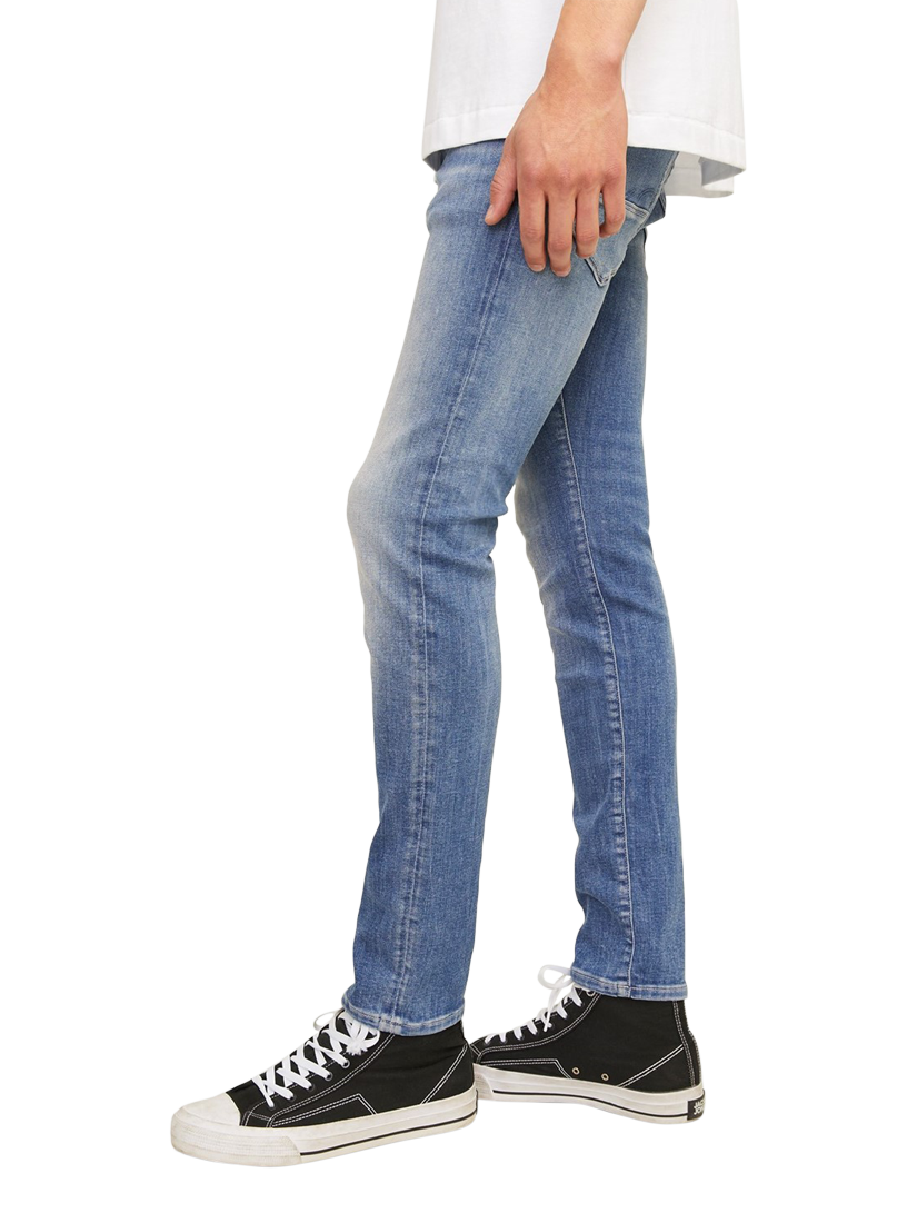 Product image 2 of 3, which shows Jack & Jones Glenn Fox Slim Fit Jeans, Blue, W30/L30