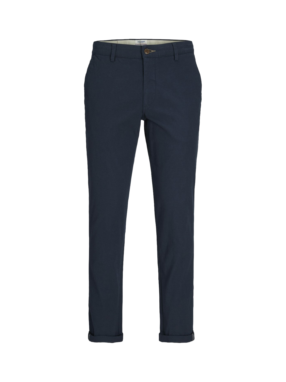 Product image 3 of 4, which shows Jack & Jones Marco Cotton Blend Chinos, Navy Blazer, W30/L30