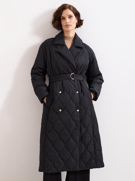 Phase Eight Sukie Showerproof Puffer Jacket, Black, Black