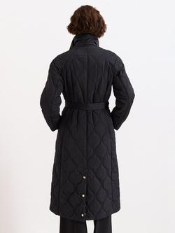 Phase Eight Sukie Showerproof Puffer Jacket, Black - view 2, Black