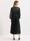 Phase Eight Lucie Pleated Dress, Green