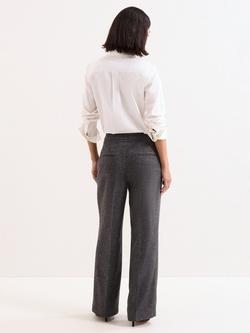 Phase Eight Anise Tailored Trousers, Grey - view 2, Grey