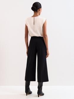 Phase Eight Aubrielle Tailored Culottes, Black - view 2, Black