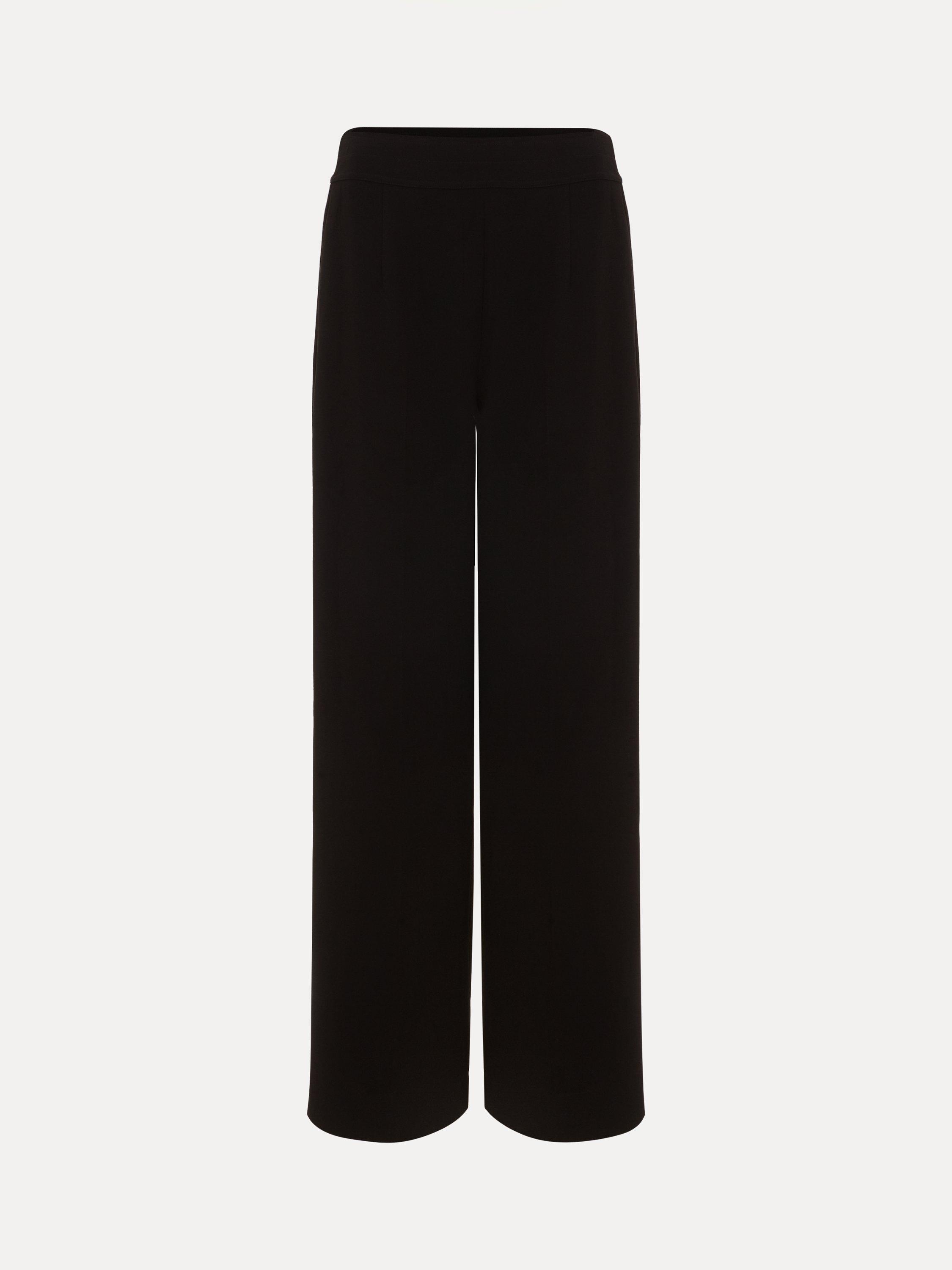 Product image 5 of 7, which shows Phase Eight Petite Vari Tailored Trousers, Black, 6