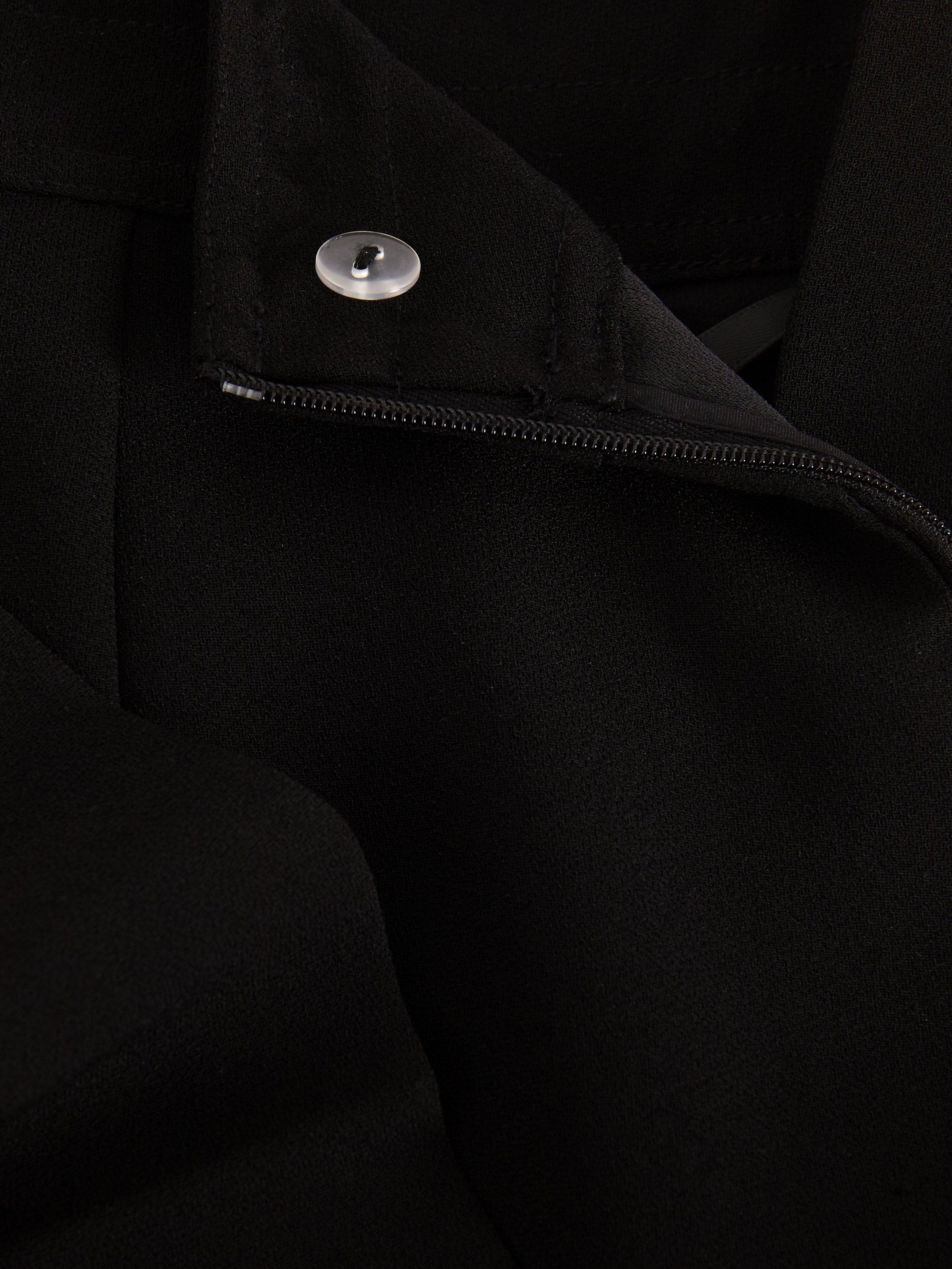 Product image 6 of 7, which shows Phase Eight Petite Vari Tailored Trousers, Black, 6
