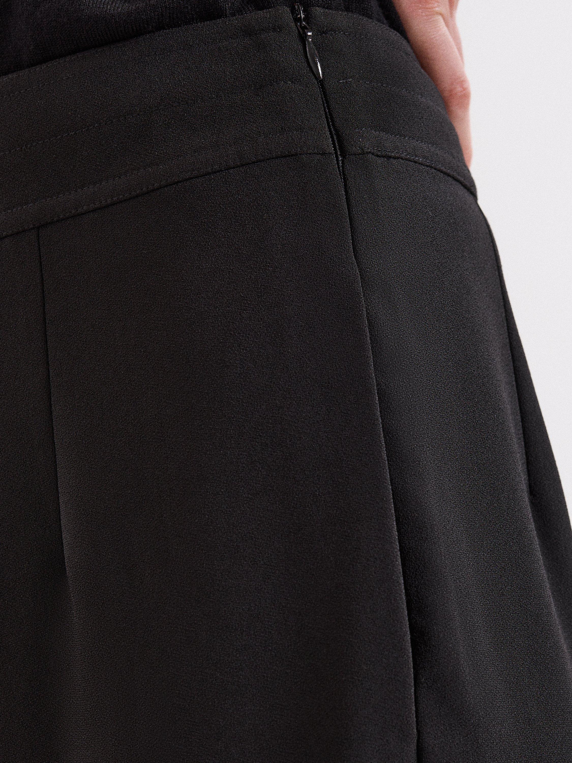 Product image 7 of 7, which shows Phase Eight Petite Vari Tailored Trousers, Black, 6