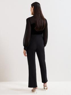 Phase Eight Stasia Tuxedo Trousers, Black - view 2, Black