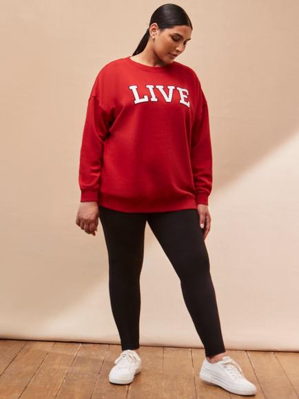 Live Unlimited Curve Zipper Detail Leggings, Black, Black