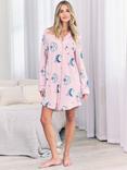 Chelsea Peers Astral Hearts Nightshirt, Pink