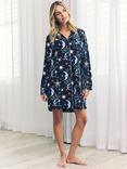 Chelsea Peers Mystic Moon Nightshirt, Navy