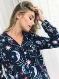 Chelsea Peers Mystic Moon Nightshirt, Navy