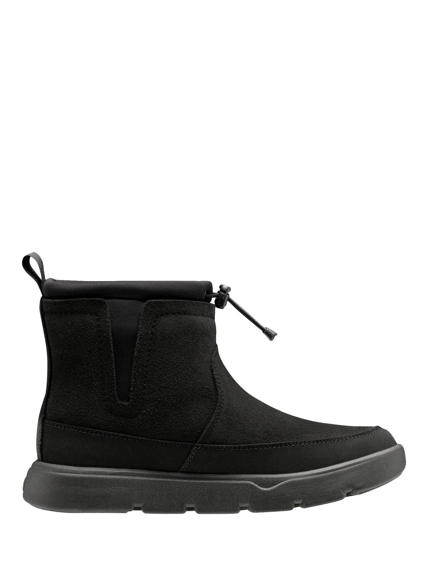 Product image 1 of 5, which shows Helly Hanson Adore Suede Waterproof Ankle Boots, Black Magnet, 4