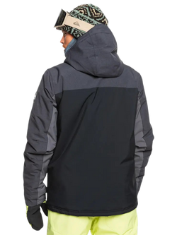 Quiksilver Dawson Ski Jacket, True Black - view 2, True Black