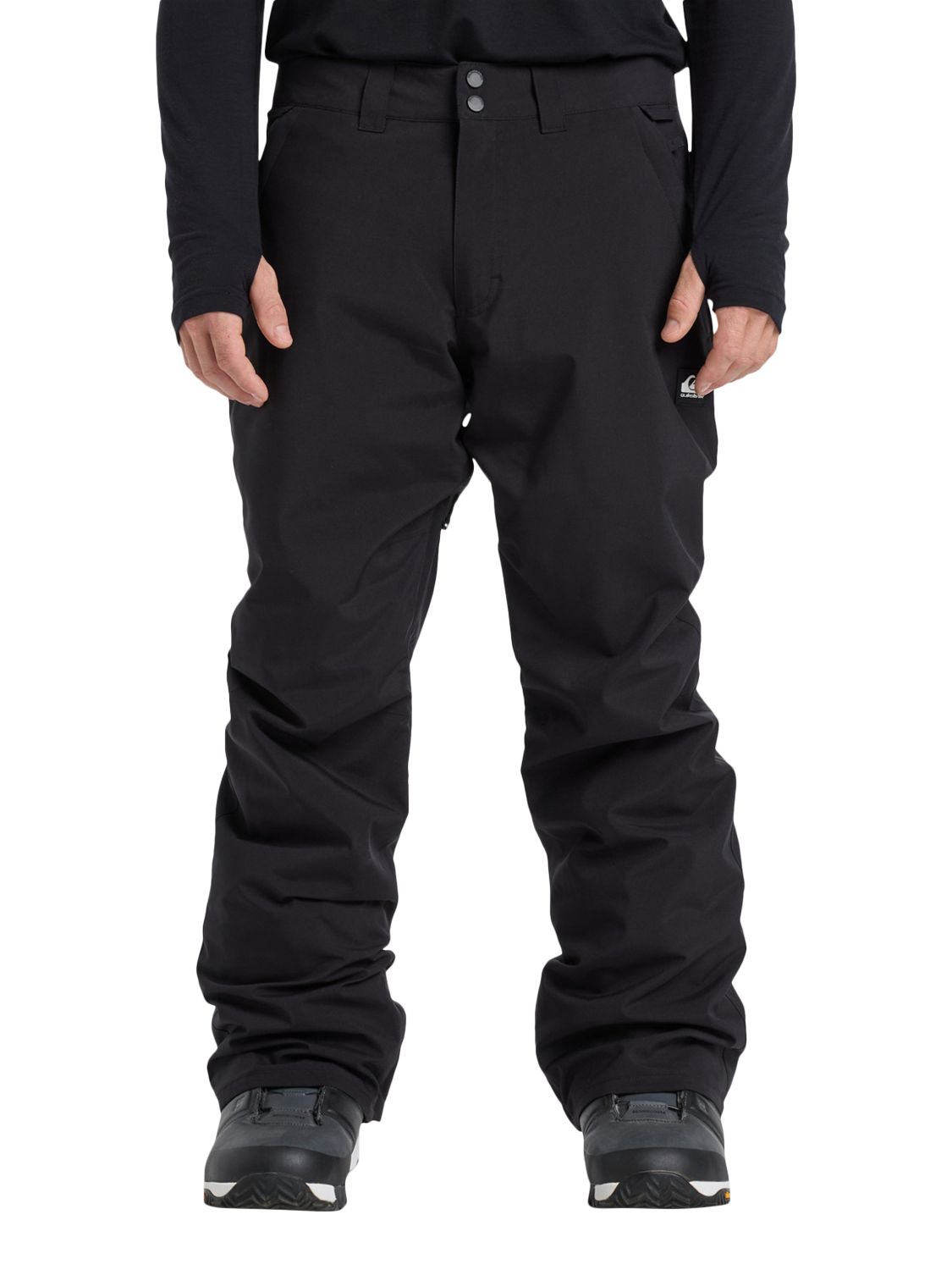 Quiksilver Estate Technical Snow Pants, True Black