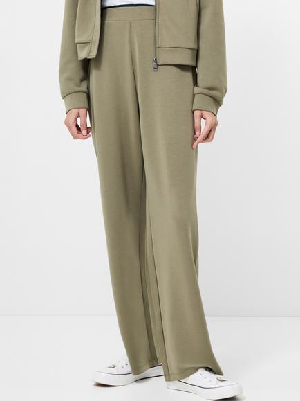 French Connection Wren Slim Straight Trousers, Washed Khaki