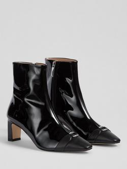 L.K.Bennett Hylda Ankle Boots, Black - view 2, Black
