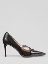 【LK BENNETT】Floret レザー ポインテッド トゥ コート L.K.Bennett Floret Pointed Toe Court Shoes