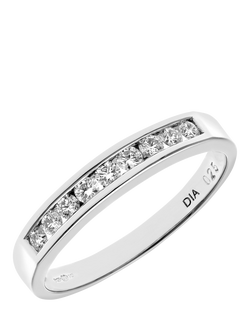 Mogul 18ct White Gold Diamond Eternity Ring - view 2, White