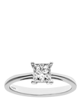 Mogul 18ct White Gold Princess Diamond Engagement Ring