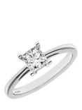 Mogul 18ct White Gold Princess Diamond Engagement Ring