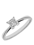 Mogul 18ct White Gold Princess Diamond Engagement Ring