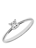 Mogul 18ct White Gold Princess Diamond Engagement Ring