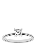 Mogul 18ct White Gold Princess Diamond Engagement Ring