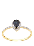 Mogul 18ct Yellow Gold Sapphire and Diamond Ring