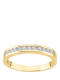 Mogul 9ct Yellow Gold Diamond Eternity Ring