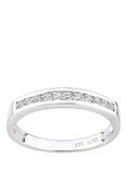 Mogul 9ct White Gold Diamond Eternity Ring
