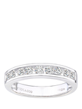 Mogul 9ct White Gold Diamond Eternity Ring