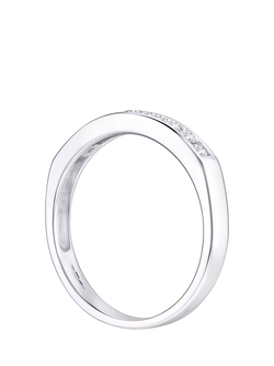 Mogul 9ct White Gold Diamond Eternity Ring - view 2, White Gold